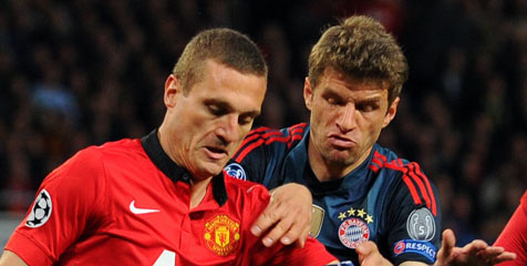 Vidic Bahagia Bisa Jebol Gawang Bayern Vidic Bahagia Bisa Jebol Gawang Bayern