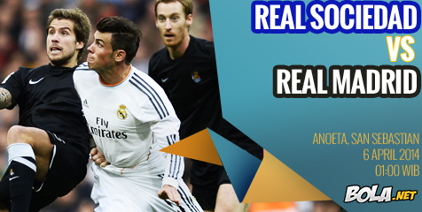 Preview: Sociedad vs Madrid, Jaga Rekor 10 Tahun