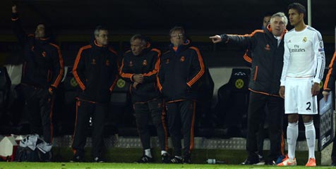 Ancelotti: Madrid Beruntung Bisa Lolos