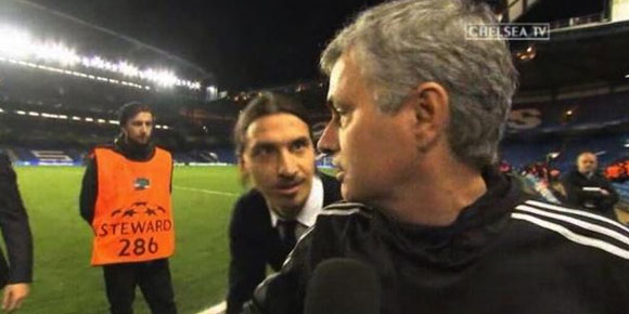 Reuni Kagetan Mourinho dan Zlatan