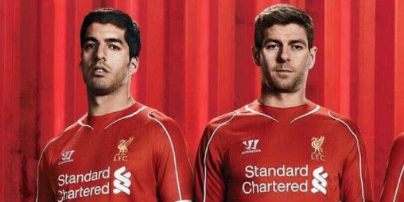 Inikah Jersey Home Liverpool Musim 2014-15?