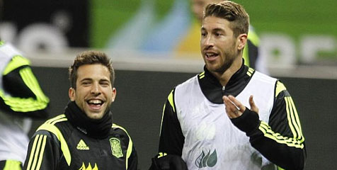 Sergio Ramos Rebut Gebetan Jordi Alba?