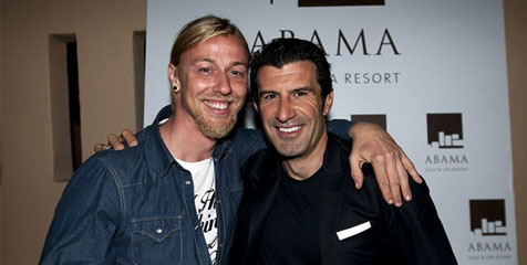 Barca Sengsara, Figo & Guti Bergembira