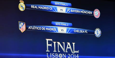 Jadwal Semifinal Liga Champions