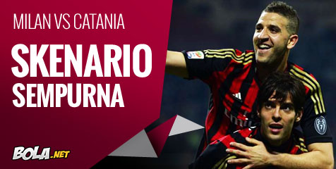 Preview: Milan vs Catania, Skenario Sempurna