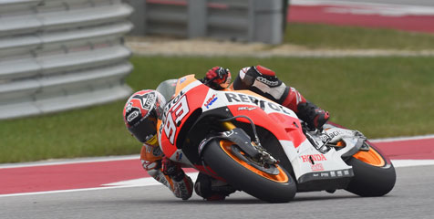 Marquez Kuasai Sesi Pemanasan MotoGP Austin