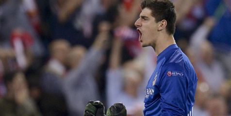 Atletico Siap Hadapi Chelsea Tanpa Courtois