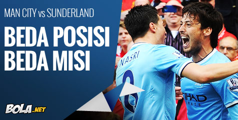 Preview: Man City vs Sunderland, Beda Posisi & Misi