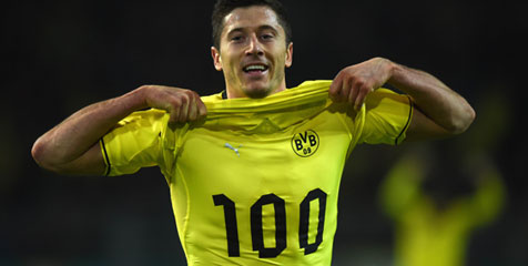 Gol ke-100 Lewandowski Bawa Dortmund ke Final DFB Pokal