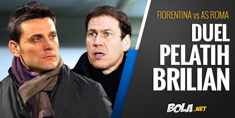 Preview: Fiorentina vs AS Roma, Duel Pelatih Brilian