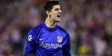 Simeone Akan Turunkan Courtois Lawan Chelsea