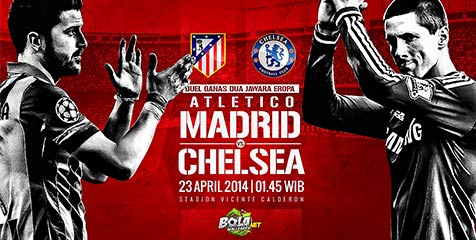 Atleti vs Chelsea, Adu Solid Lini Defensif