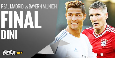 Preview: Real Madrid vs Bayern Munich, Final Dini