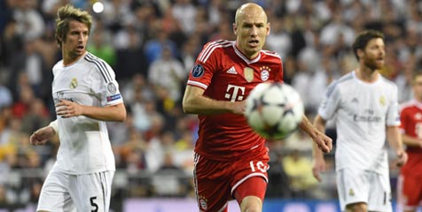 Robben Sindir Permainan Defensif Madrid