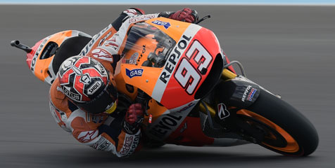 Marquez Kuasai Sesi Pemanasan MotoGP Argentina