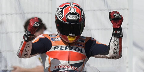 Performa Ban Belakang, Kunci Kemenangan Marc Marquez