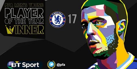 Hazard Senang Bisa Ungguli Lima Pemain Hebat