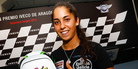 Maria Herrera Gabung Adik Marc Marquez di Moto3 Spanyol Maria Herrera Gabung Adik Marc Marquez di Moto3 Spanyol