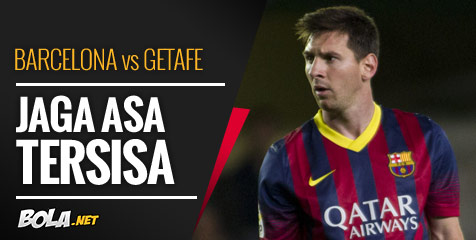 Preview: Barcelona vs Getafe, Demi Asa Tersisa