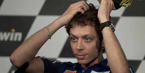 Rossi Anggap Mundurnya Bridgestone Sebagai Berita Buruk