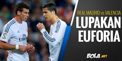 Preview: Real Madrid vs Valencia, Lupakan Euforia