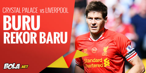 Preview: Palace vs Liverpool, Buru Rekor Baru