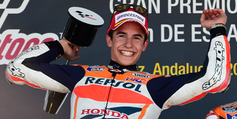 Marquez Akui Heran Bisa Menangi MotoGP Spanyol