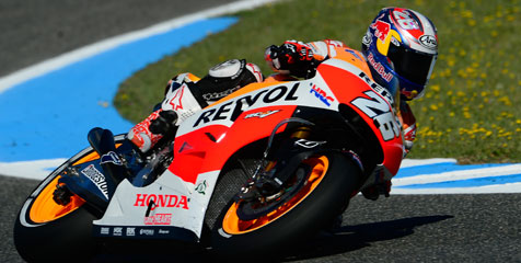 Finis Ketiga, Pedrosa Puas Saingi Rossi-Lorenzo