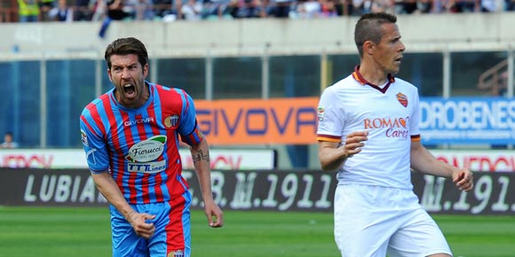 Highlights Serie A: Catania 4-1 AS Roma