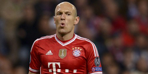 Robben: Kekalahan Atas Madrid Terlalu Dibesar-besarkan