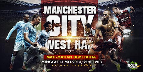 Preview: City vs West Ham, Pesta Juara di Etihad?