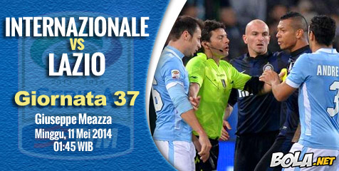 Preview: Inter vs Lazio, Bentrok Langsung Dua Rival