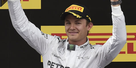 Rosberg Butuh Satu Lap Demi Kalahkan Hamilton