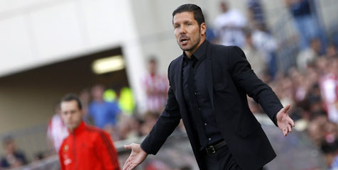 Diego Simeone: Peluang Juara Atleti dan Barca 50-50