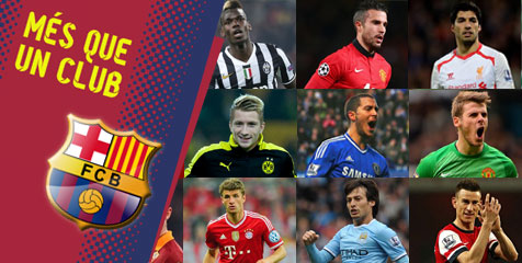 Terungkap, Daftar 80 Pemain Buruan Barcelona