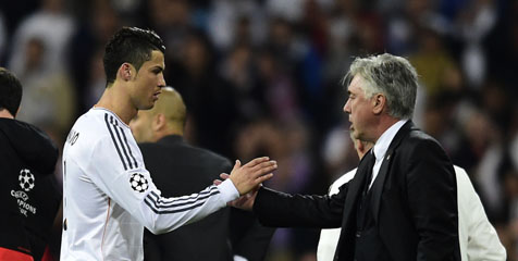 Ronaldo Sebut Ancelotti Manusia Yang Unik