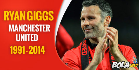 Ryan Giggs Resmi Gantung Sepatu