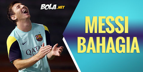 Bartomeu: Messi Bahagia