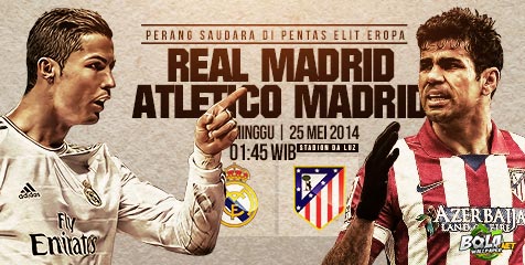 Preview: Real Madrid vs Atletico, Perang Saudara