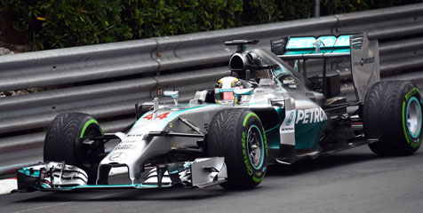 Hamilton Kuasai Latihan Ketiga F1 GP Monako