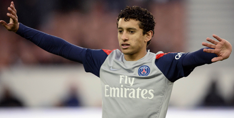 Marquinhos Siap Bersaing Dengan David Luiz