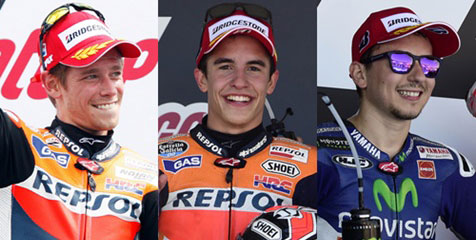 Spies: Marquez Mirip Stoner, Lorenzo Paling 'Komplit'