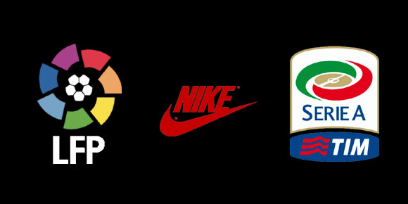 Tampilan Bola Resmi Serie A dan La Liga 2014-15