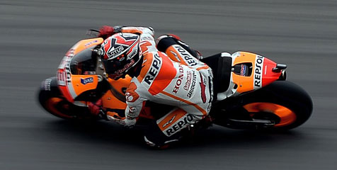Marc Marquez Akui Nyaris Jatuh di Tiap Tikungan