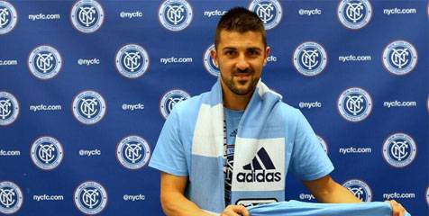 David Villa Resmi Merapat ke NYCFC