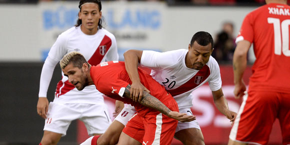 Highlights Friendly: Swiss 2-0 Peru