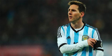 Brasil 2014, Debut Kapten Messi 