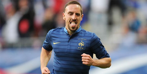 Vieira Sarankan Deschamps Berjudi dengan Ribery