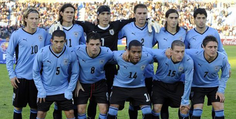 Uruguay, Kuda Hitam di Brasil