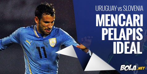 Preview: Uruguay vs Slovenia, Cari Pelapis Ideal